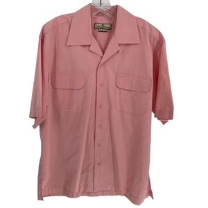 Tommy Bahama Vintage Fit Short Sleeve Comfort Casual Vacation Camp Shirt Sz L
